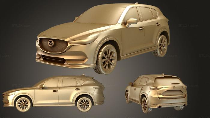 Автомобили и транспорт (Mazda CX 5 (Mk2) HQ Интерьер 2017, CARS_2383) 3D модель для ЧПУ станка