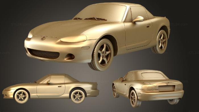 Vehicles (Mazda MX 5 (Mk2) (NB) 1998, CARS_2388) 3D models for cnc