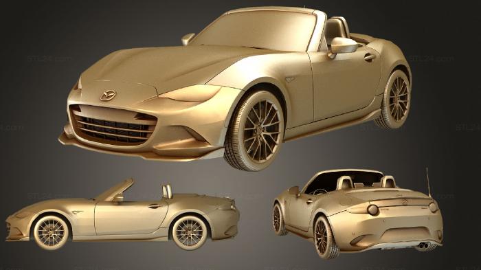Vehicles (Mazda MX 5 Maita Club 2016, CARS_2407) 3D models for cnc