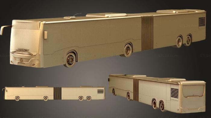 Автомобили и транспорт (Mercedes Benz Вместимость L 4-дверный автобус 2014, CARS_2507) 3D модель для ЧПУ станка