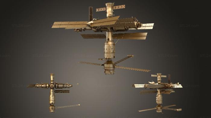 Vehicles (MIR Space Station Complex, CARS_2673) 3D models for cnc