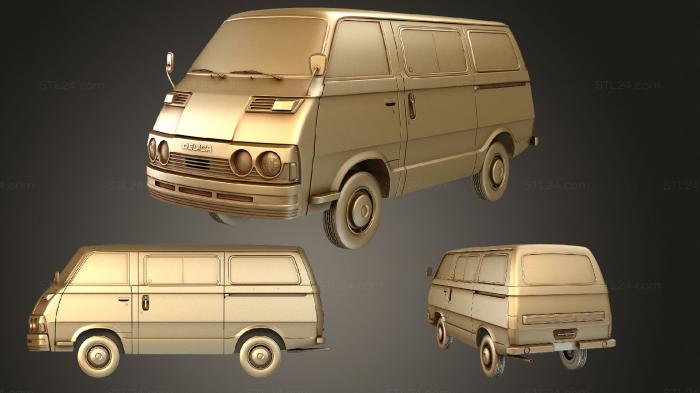 Vehicles (Mitsubishi Delica (Mk1) Coach 1974, CARS_2685) 3D models for cnc