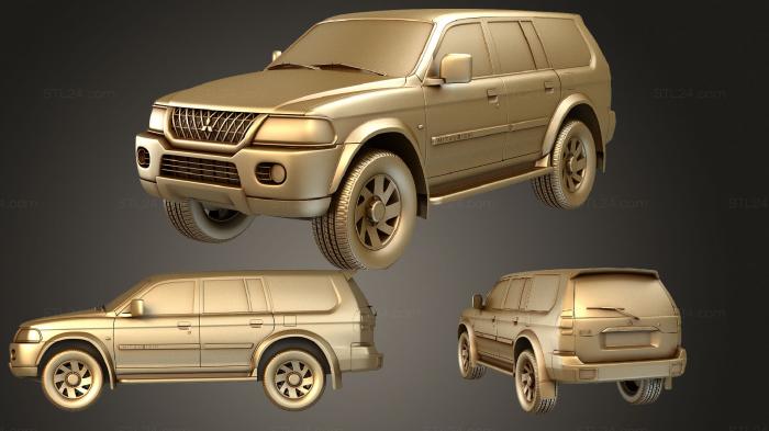 Vehicles (Mitsubishi Pajero Sport (Mk1) 1996, CARS_2701) 3D models for cnc
