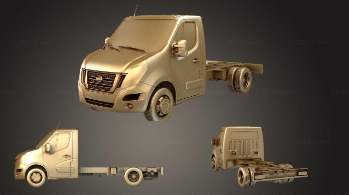 Vehicles (Nissan NV400 Cab DW E20 Chassis 2020, CARS_2765) 3D models for cnc