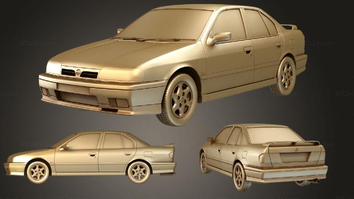Vehicles (Nissan Primera (Mk1) (P10) 1990, CARS_2773) 3D models for cnc