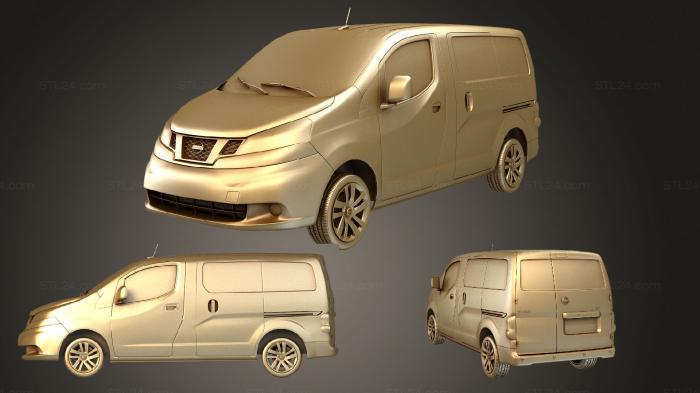 Vehicles (nissan nv200 compact cargo sv 2022rar, CARS_2811) 3D models for cnc