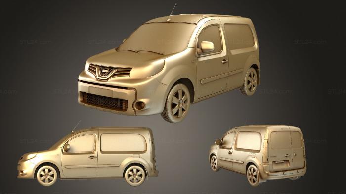 Автомобили и транспорт (Nissan NV 250 Фургон L2 2019, CARS_2813) 3D модель для ЧПУ станка