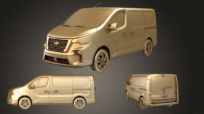 Автомобили и транспорт (Nissan nv 300 космического класса 2021, CARS_2814) 3D модель для ЧПУ станка