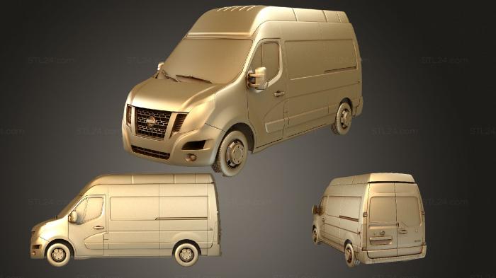 Vehicles (nissan nv 400 l2h3 van 2017, CARS_2826) 3D models for cnc
