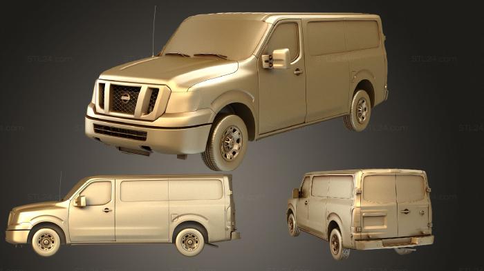 Vehicles (nissan nv cargo 2500hdv8 sv 2022rar, CARS_2831) 3D models for cnc