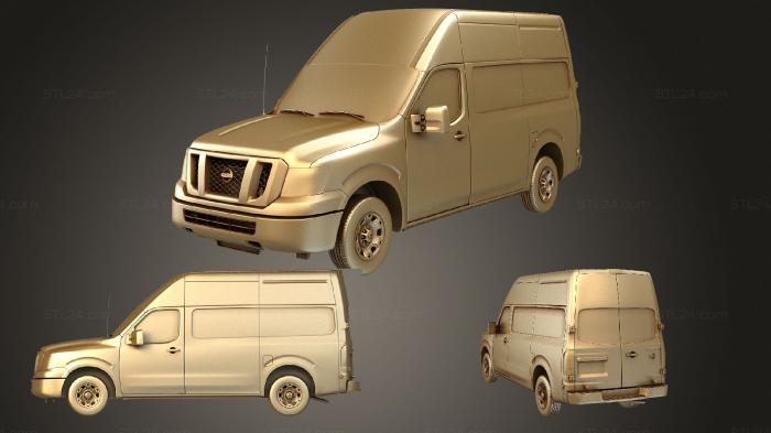 Vehicles (nissan nv cargo 3500hdv8 sl high roof 2022rar, CARS_2832) 3D models for cnc