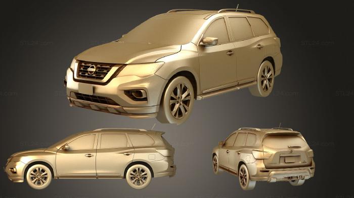 Vehicles (Nissan Pathfinder 2019, CARS_2833) 3D models for cnc