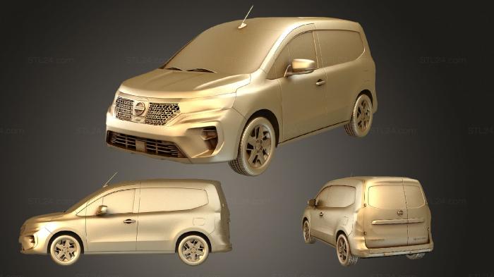 Автомобили и транспорт (Nissan townstar ev фургон 2022, CARS_2840) 3D модель для ЧПУ станка