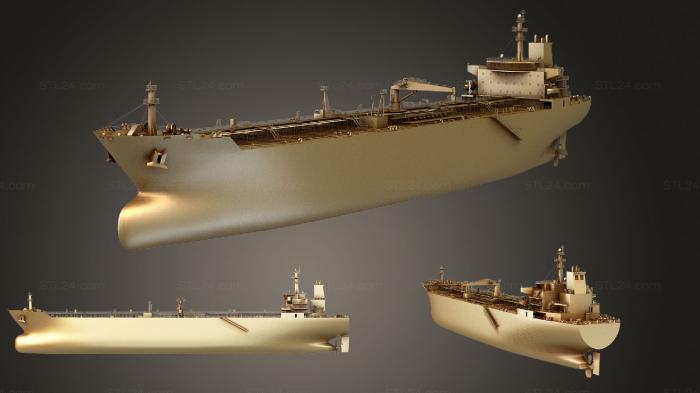 Vehicles (Oil Tanker Ship Evergreen, CARS_2852) 3D models for cnc