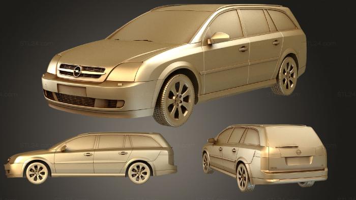 Автомобили и транспорт (Opel Vectra (Mk3) (C) караван 2002, CARS_2899) 3D модель для ЧПУ станка