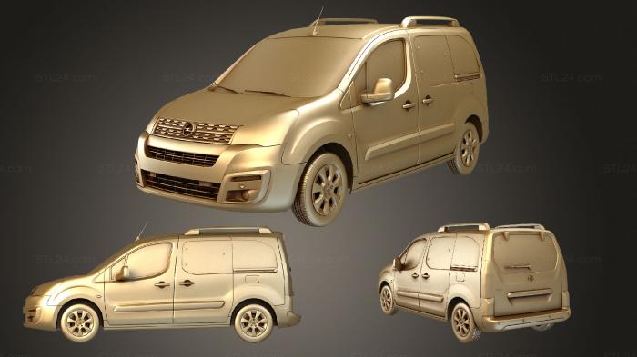 Vehicles (opel combo life ru spec l1 2021, CARS_2906) 3D models for cnc