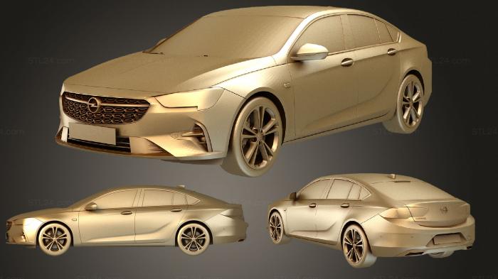 Автомобили и транспорт (Opel insignia grand sport 2020, CARS_2917) 3D модель для ЧПУ станка