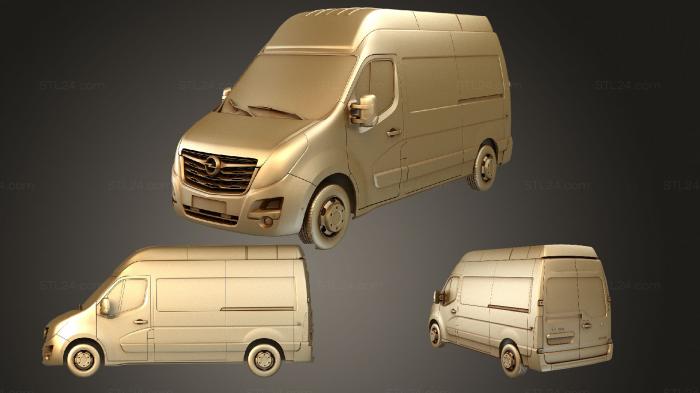 Vehicles (Opel Movano L2H3 Van 2020, CARS_2934) 3D models for cnc