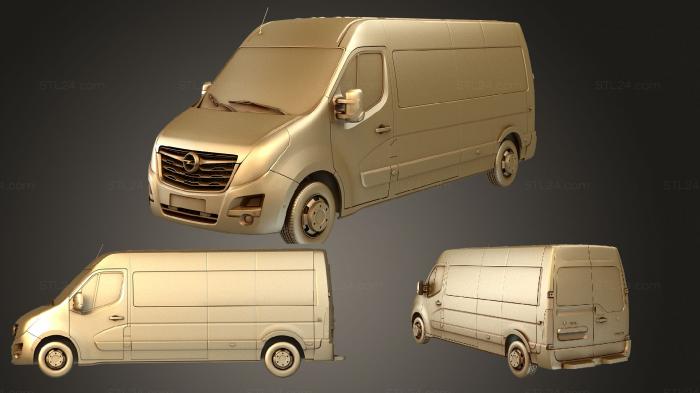 Vehicles (Opel Movano L3H2 Minibus 2020, CARS_2935) 3D models for cnc