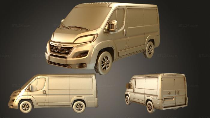 Vehicles (opel movano van l1h1 2022, CARS_2940) 3D models for cnc