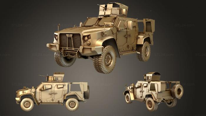 Vehicles (Oshkosh JLTV 2014 studio, CARS_2955) 3D models for cnc