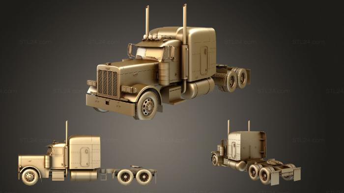 Vehicles (Peterbilt 379 Tractor Truck 1987, CARS_2983) 3D models for cnc