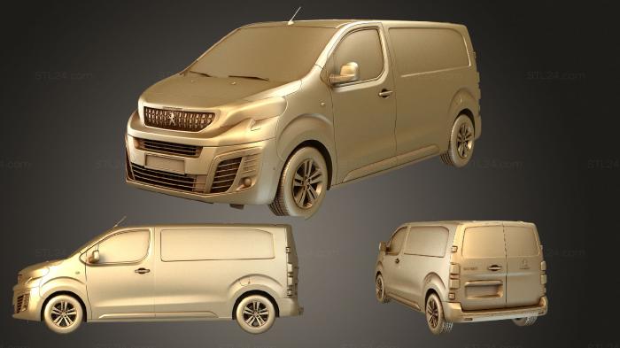 Vehicles (peugeot expert l2 2017, CARS_3024) 3D models for cnc