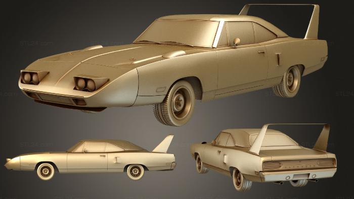 Vehicles (Plymouth Road Runner Superbird (RM23) 1970, CARS_3044) 3D models for cnc