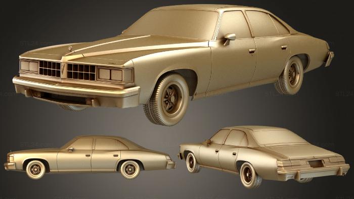 Vehicles (Pontiac Grand LeMans sedan 1976, CARS_3069) 3D models for cnc