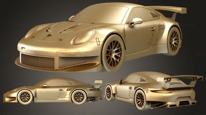 Vehicles (Porsche 911 Carrera (Mk7) (991) RSR 2013, CARS_3092) 3D models for cnc
