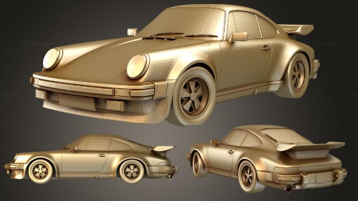 Автомобили и транспорт (Игра Porsche 911 Turbo готова, CARS_3097) 3D модель для ЧПУ станка