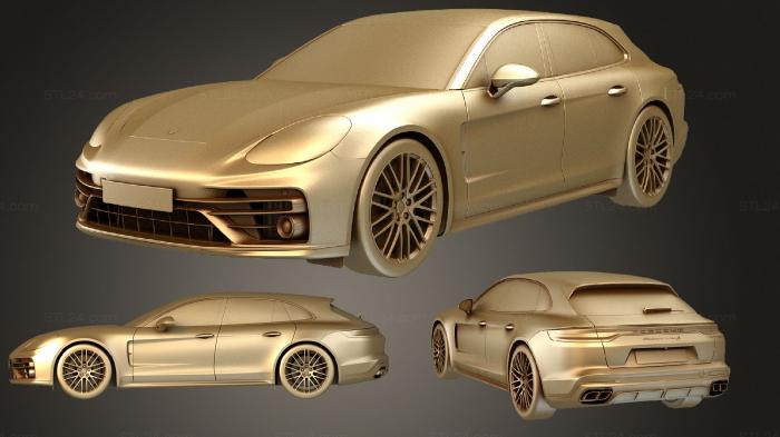 Vehicles (porsche panamera turbo s sport turismo 2021, CARS_3167) 3D models for cnc