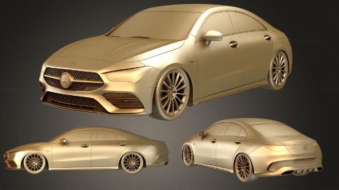 Vehicles (PW Mesh Mercedes Benz CLA AMG 2020, CARS_3180) 3D models for cnc