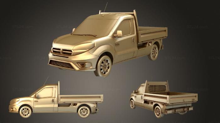 Автомобили и транспорт (Ram ProMaster Городской Самосвал, CARS_3203) 3D модель для ЧПУ станка