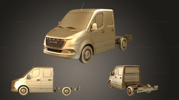 Vehicles (RAM Sprinter Chassis Crew Cab L1 FWD 2019, CARS_3209) 3D models for cnc