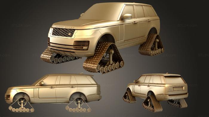 Автомобили и транспорт (Range rover crawler l405 2018, CARS_3227) 3D модель для ЧПУ станка
