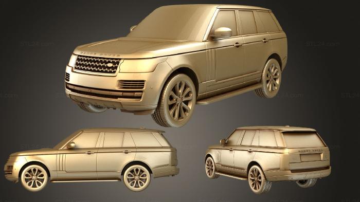 Автомобили и транспорт (Range Rover Sentinel L405 2016, CARS_3229) 3D модель для ЧПУ станка