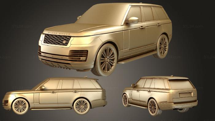 Автомобили и транспорт (Range rover sentinel l405 2018, CARS_3230) 3D модель для ЧПУ станка