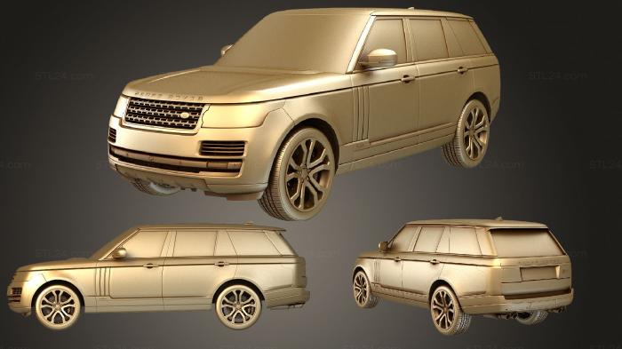 Автомобили и транспорт (Range rover sva dynamic lwb 2017, CARS_3234) 3D модель для ЧПУ станка