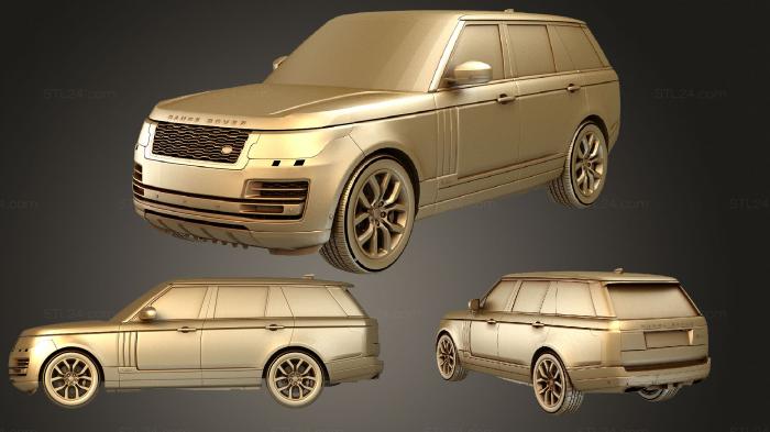 Автомобили и транспорт (Range Rover SV Autobiography Динамический LWB L405, CARS_3235) 3D модель для ЧПУ станка