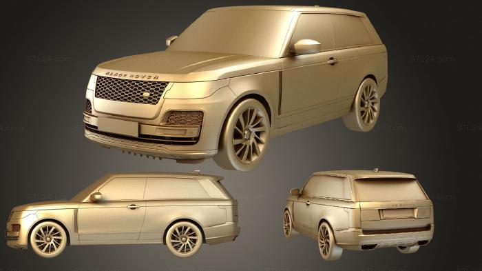 Автомобили и транспорт (Range Rover SV Купе 2019, CARS_3240) 3D модель для ЧПУ станка
