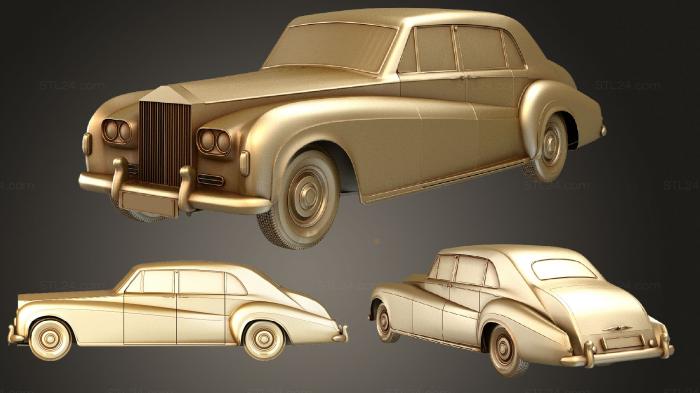 Автомобили и транспорт (Rolls Royce Phantom V, CARS_3346) 3D модель для ЧПУ станка