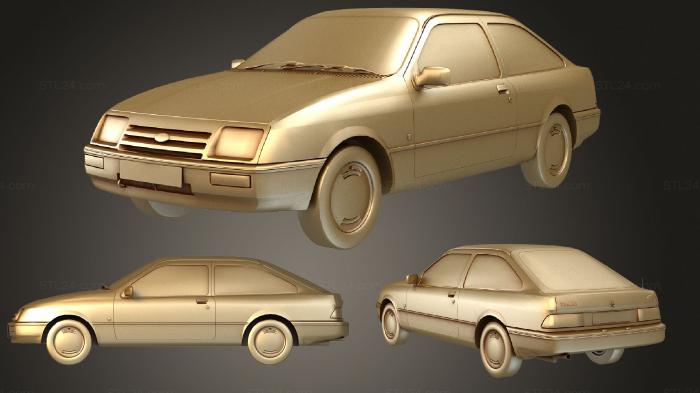 Автомобили и транспорт (Хэтчбек Sierra 3dr, CARS_3420) 3D модель для ЧПУ станка