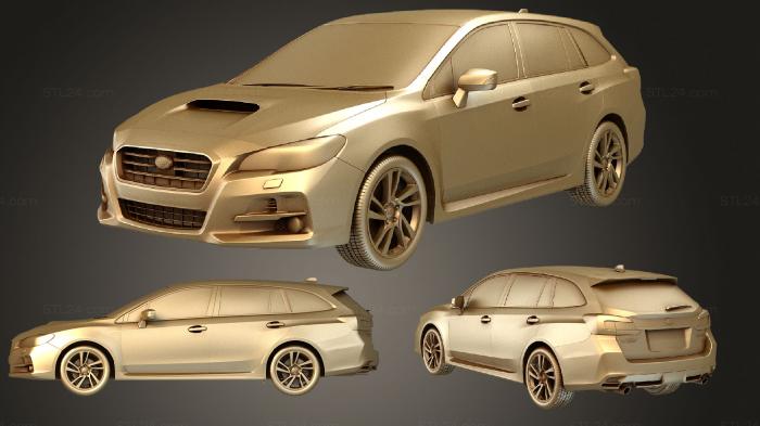 Автомобили и транспорт (Subaru Levorg HQинтерьер 2015, CARS_3499) 3D модель для ЧПУ станка
