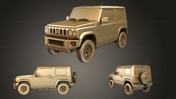 Vehicles (Suzuki Jimny XG 2019, CARS_3537) 3D models for cnc