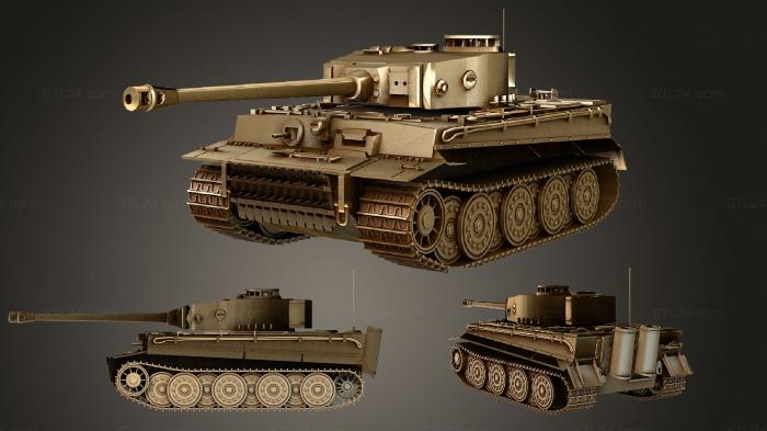 Танк Tiger 1 Второй мировой войны немецкой армии