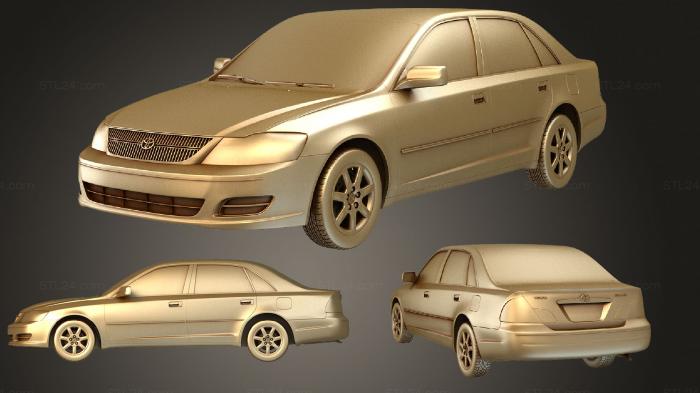 Vehicles (Toyota Avalon (Mk2) (XX20) XL HQinterior 2001, CARS_3602) 3D models for cnc