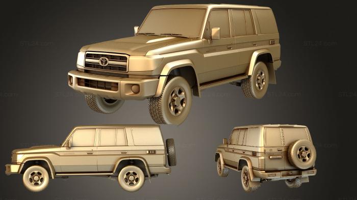 Vehicles (Toyota Land Cruiser (Mk5f) (J76) 5door 2007, CARS_3662) 3D models for cnc