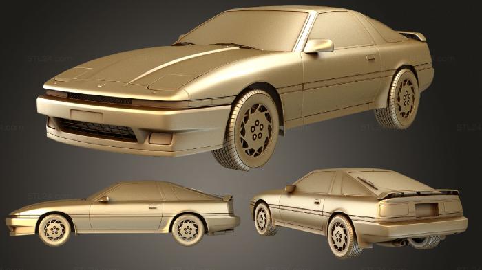 Vehicles (Toyota Supra (Mk3) (MA70) Liftback 1986, CARS_3691) 3D models for cnc