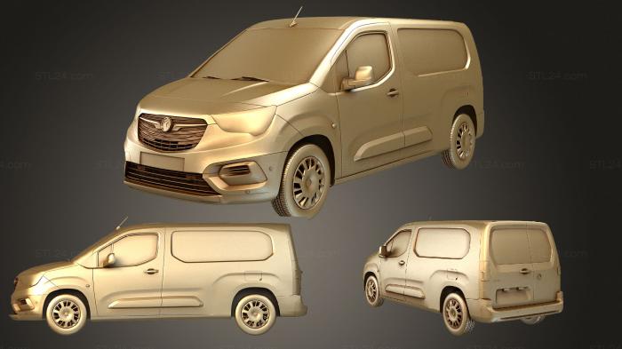 Автомобили и транспорт (Vauxhall L2 Combo Спортивный 2020, CARS_3820) 3D модель для ЧПУ станка